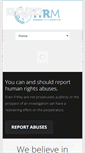 Mobile Screenshot of humanrights-monitor.org